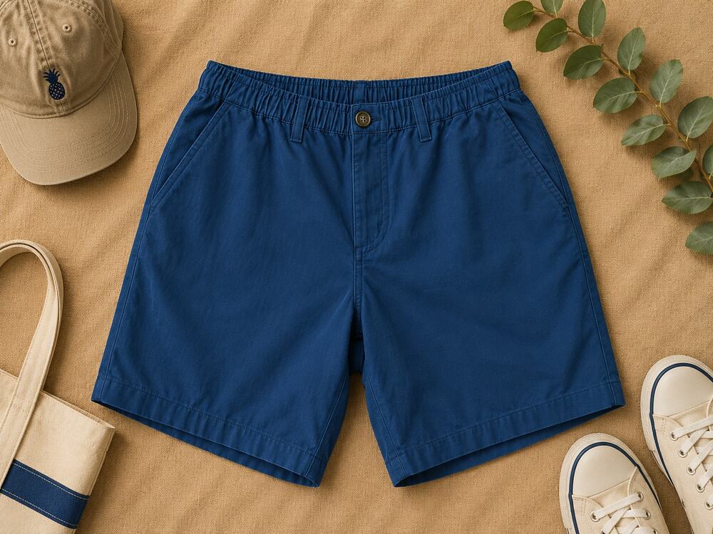 NWT Chubbies Men's The Armadas 7" Originals Stretch Twill Shorts Blue Size XXL